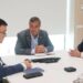 García Urbano mantiene una reunión de trabajo con el rector de la UMA